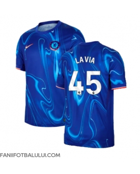 Chelsea Romeo Lavia #45 Tricou Fotbal Replică 2024-25 Barbati Acasa